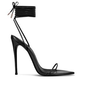 FEMME LA GIANNI VEGAN KID SUEDE MULE CLEAR HEEL